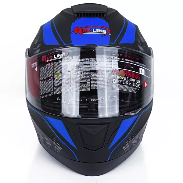 کلاه کاسکت ردلاین مدل فک متحرک عینکدار کد RE_937