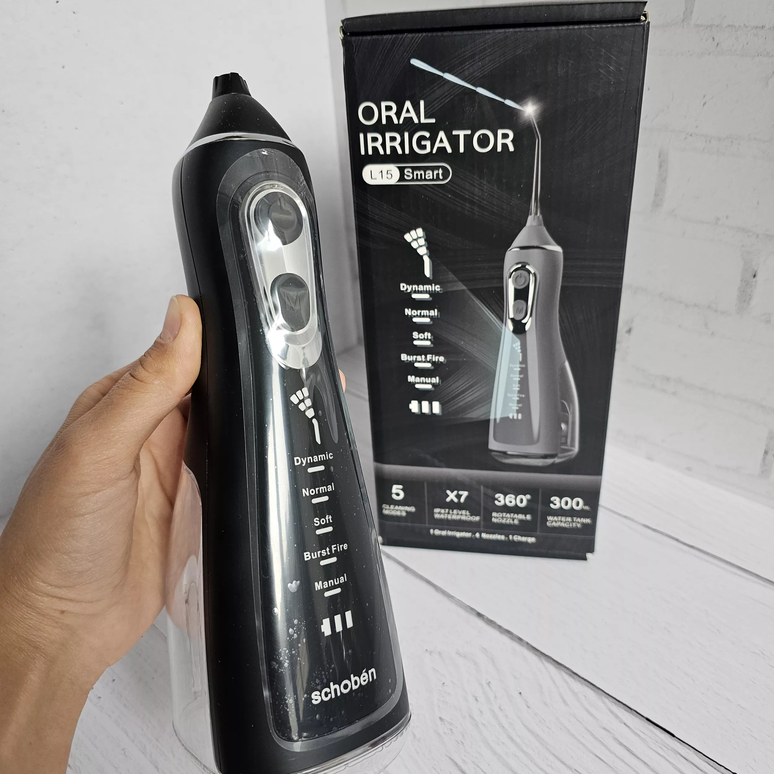 واترجت شستشوی دهان و دندان خانگی شوبن مدل L15Smart