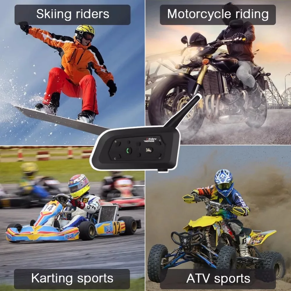 هدست کلاه کاسکت ونتفون مدل Riders 6