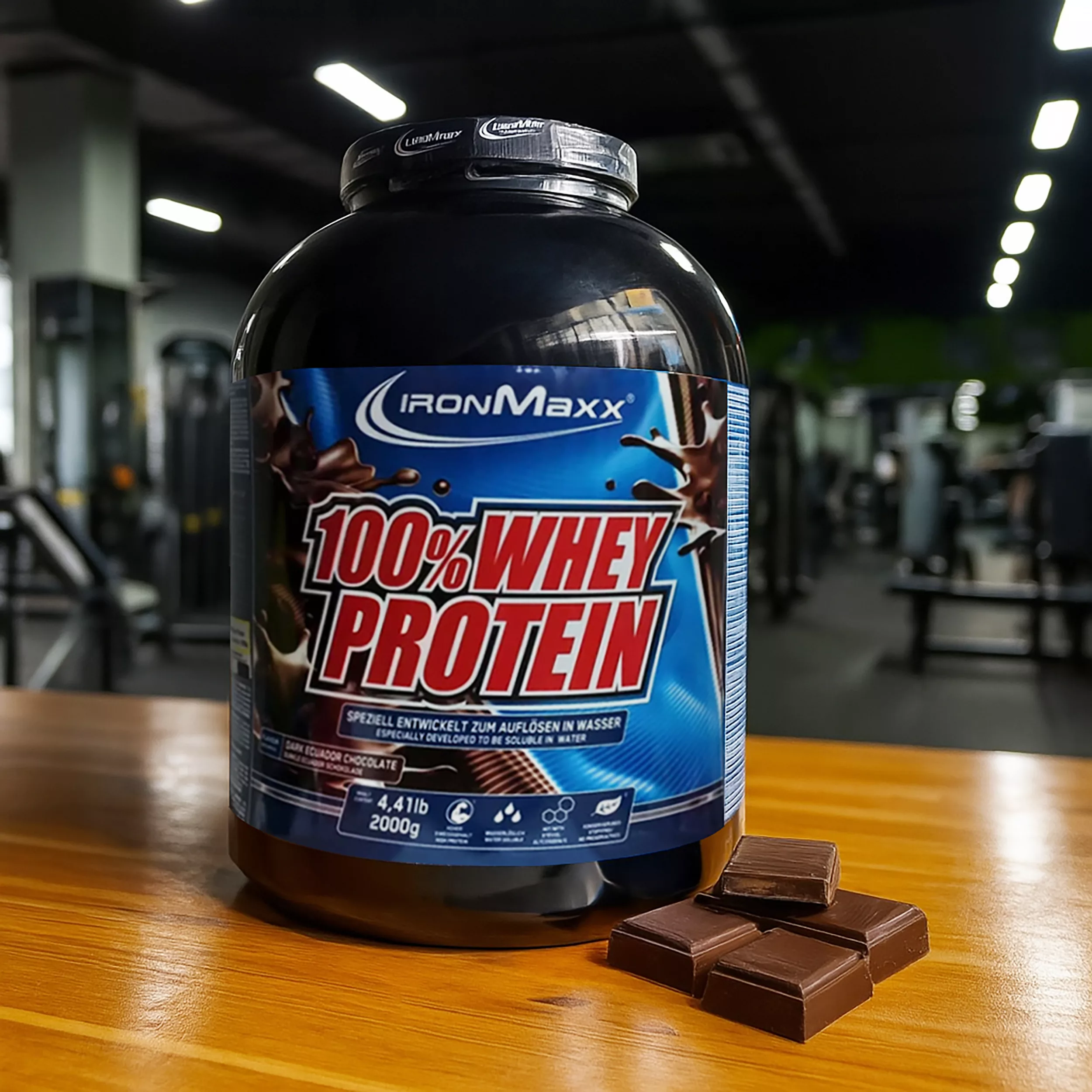 پودر وی پروتئین 100 آیرون مکس - 2000 گرم