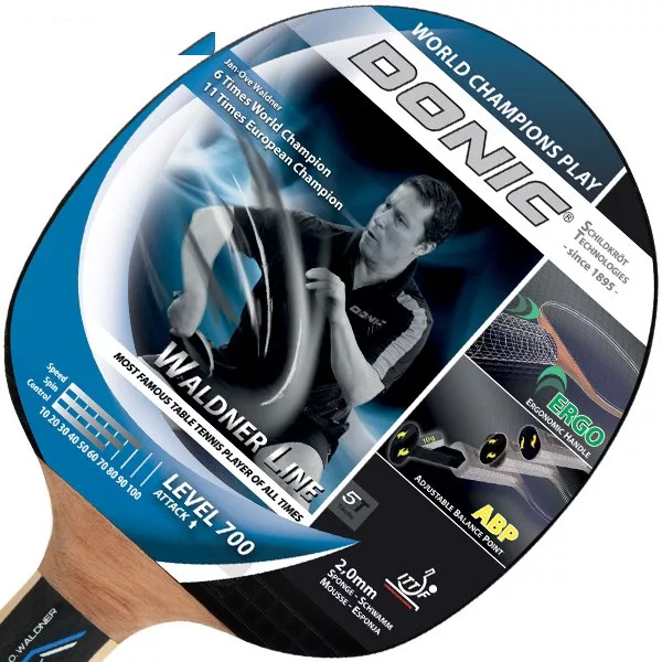 راکت پینگ پنگ دونیک شیلدکروت مدل Waldner Line Level 700