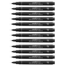 راپید یونی بال مدل uniball fineliner raphid مجموعه 11 عددی