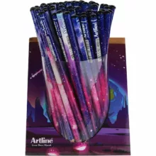 مداد قرمز آرت لاین مدل کهکشانی مجموعه 120 عددی