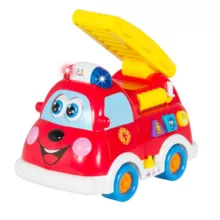 بازی آموزشی هولی تویز مدل Bilingual Intellectual Fire Truck