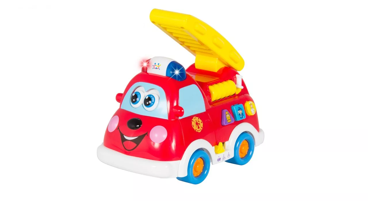 بازی آموزشی هولی تویز مدل Bilingual Intellectual Fire Truck