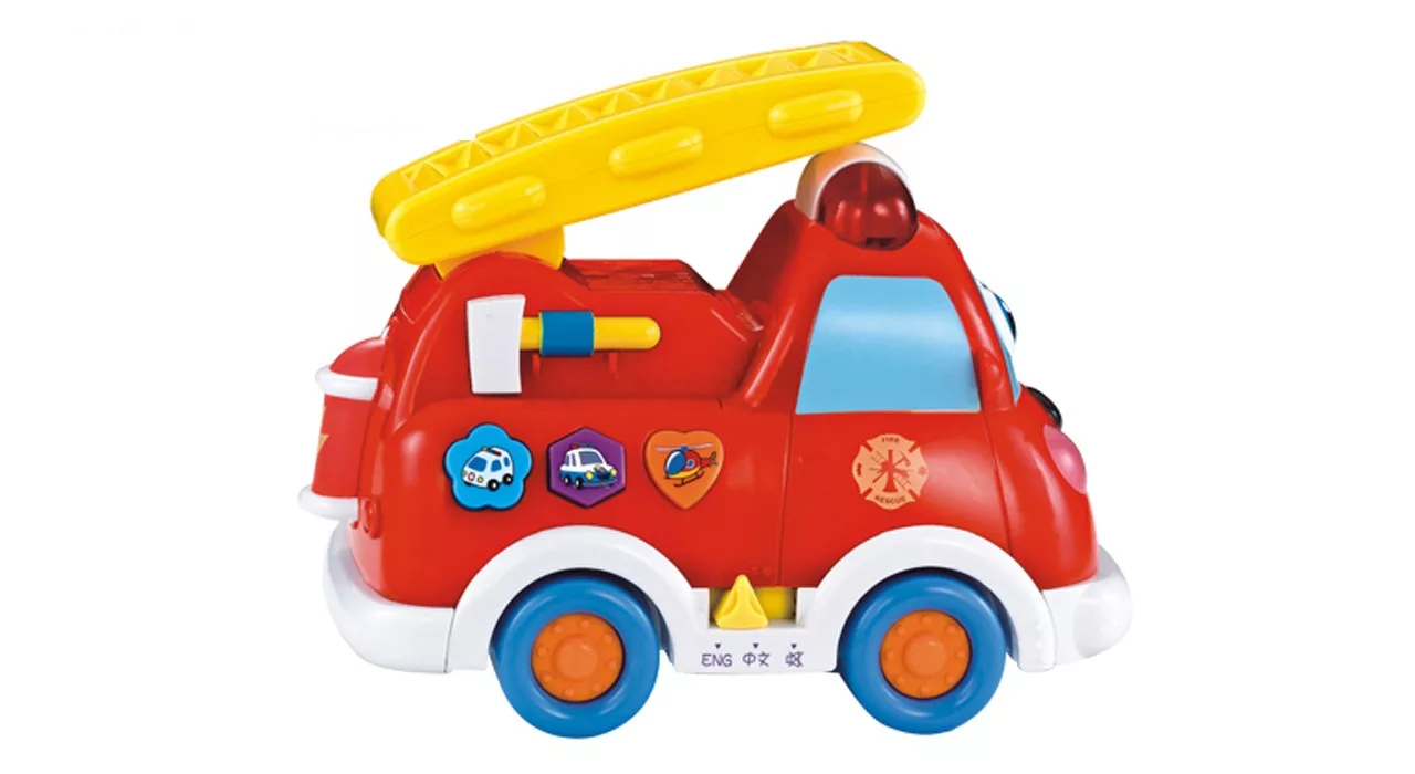 بازی آموزشی هولی تویز مدل Bilingual Intellectual Fire Truck