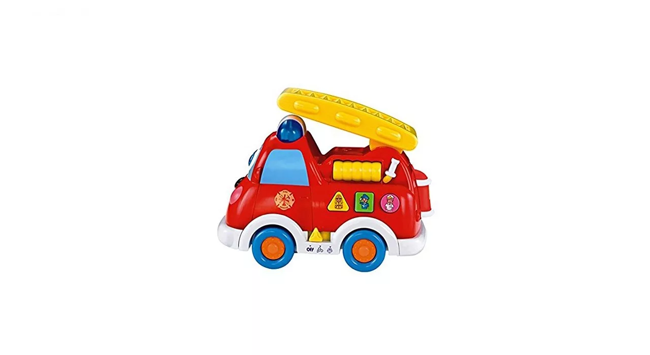 بازی آموزشی هولی تویز مدل Bilingual Intellectual Fire Truck