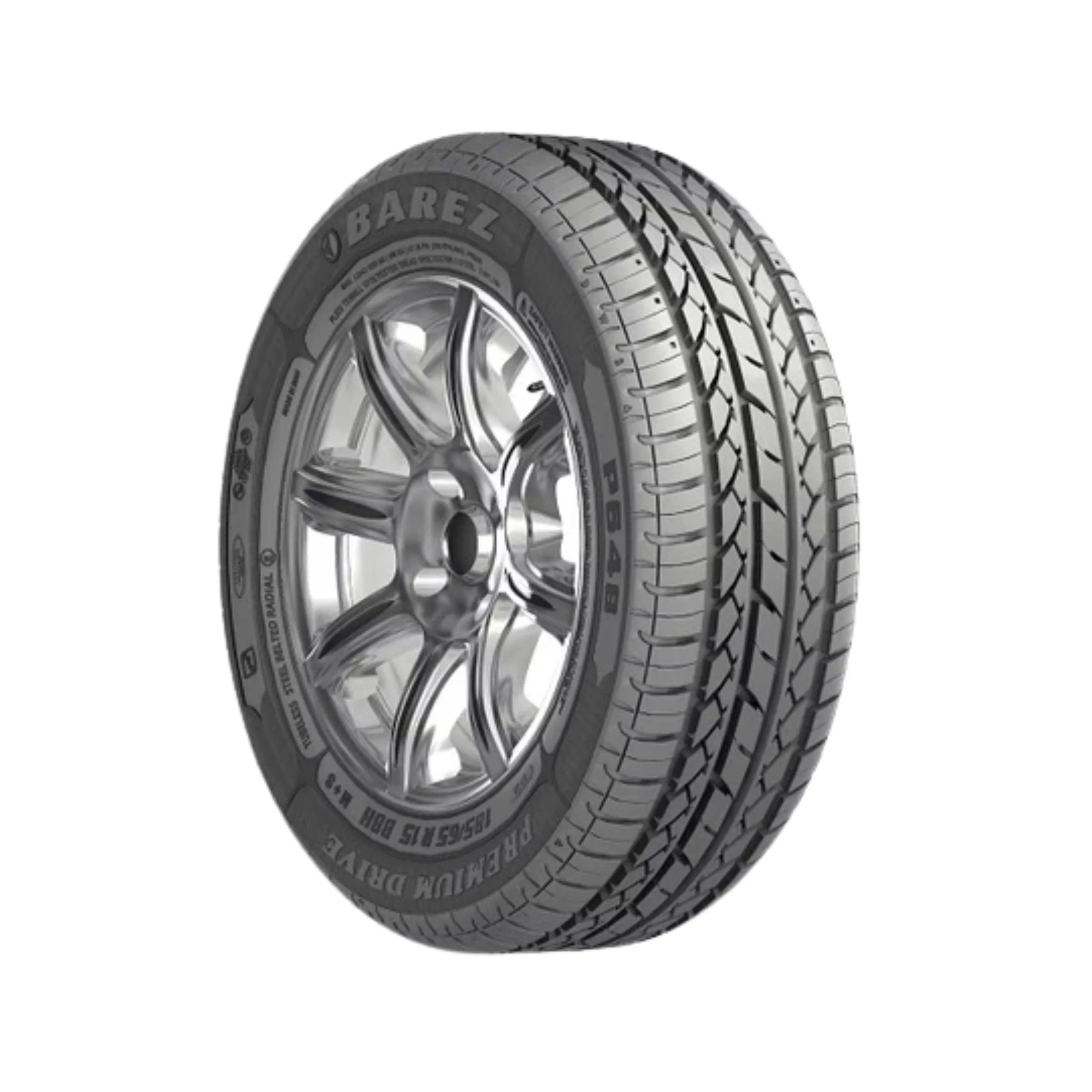 لاستیک خودرو بارز مدل P648 سایز 13 / 65 / 165 میلیمتر تولید سال 2021 - 2 حلقه