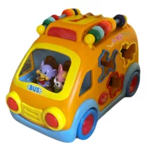 بازی آموزشی هولی تویز مدل اتوبوس اشکال کد 988