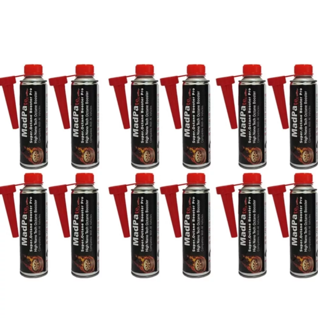 مکمل سوخت گروه مدپا مدل سوپر اکتان بوستر بسته 12 عددی