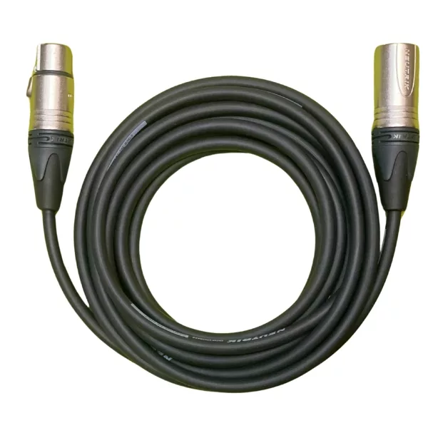 کابل میکروفن یک سر کنون نر به یک سر کنون ماده نوتریک مدل 03 طول 3متر