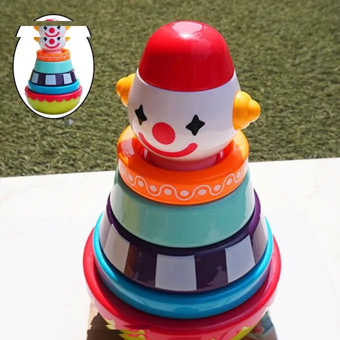 بازی آموزشی مدل رولی پولی و برج هوش طرح دلقک