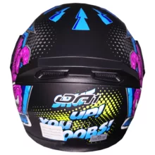 کلاه کاسکت دی ای وان مدل فک متحرک عینکدار کد DA_101