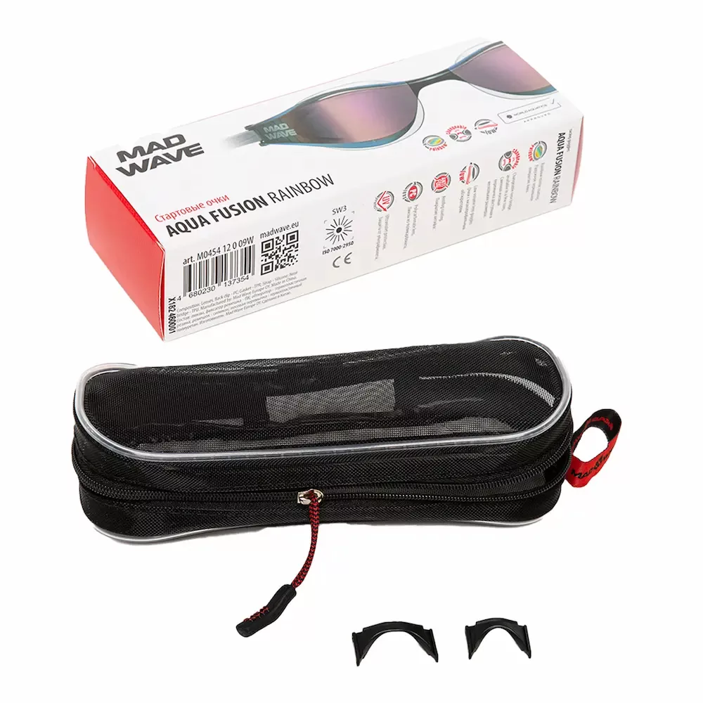 عینک شنا مد ویو مدل Aqua fusion rainbow