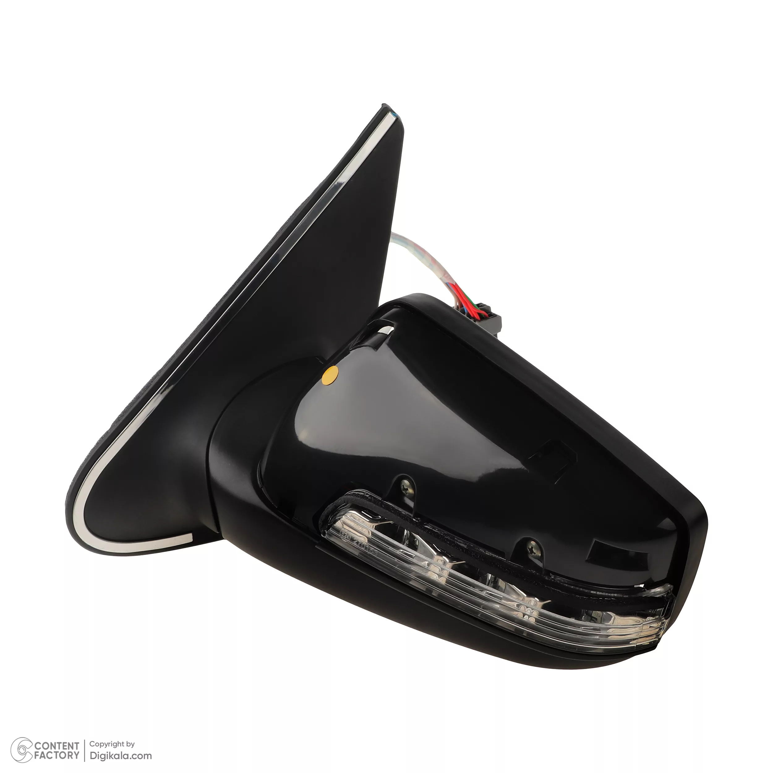 آینه جانبی تاشو برقی چپ جی آی اس پی مدل Welcome-408919 مناسب برای پژو پارس