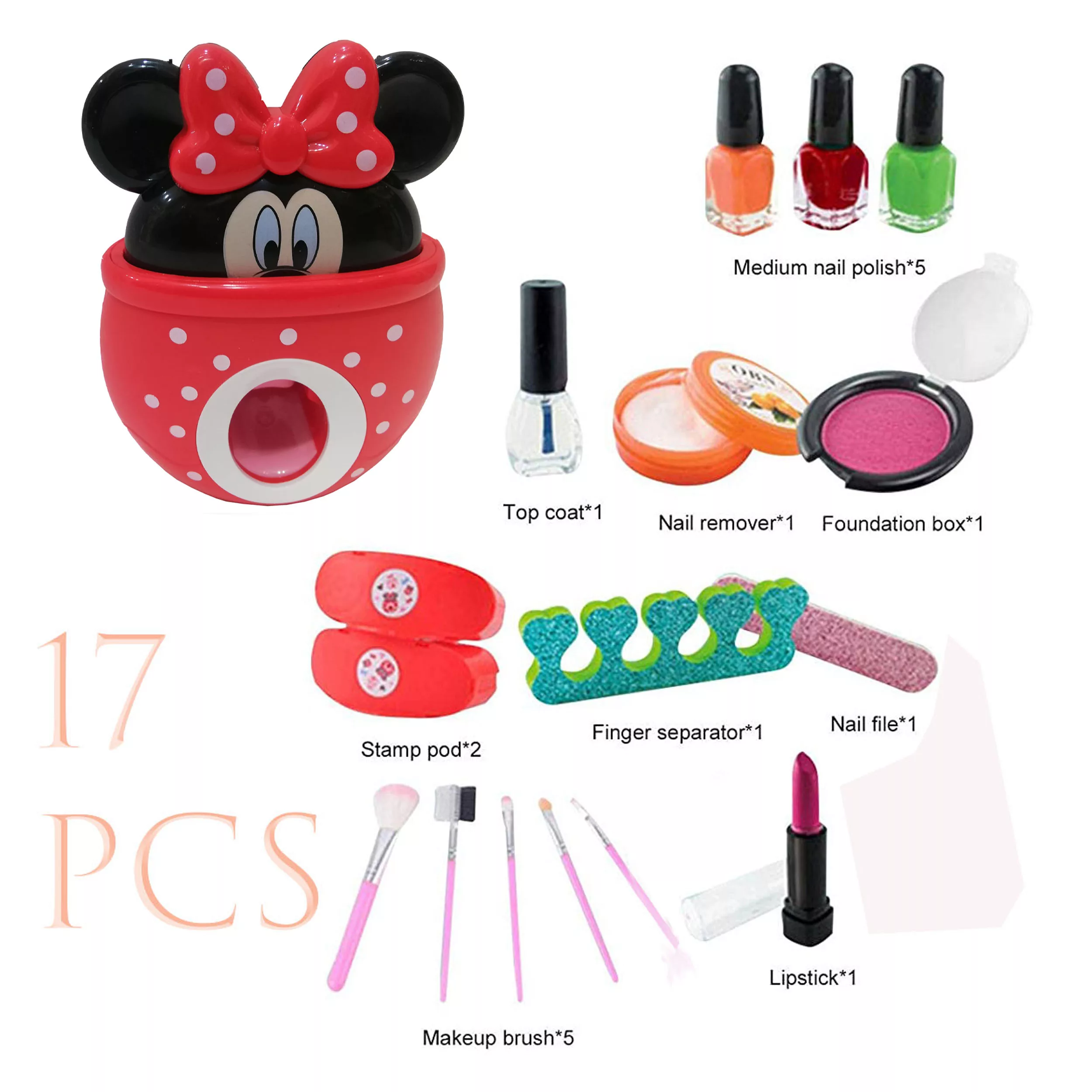 ست اسباب بازی لوازم آرایشی کد NO.H007