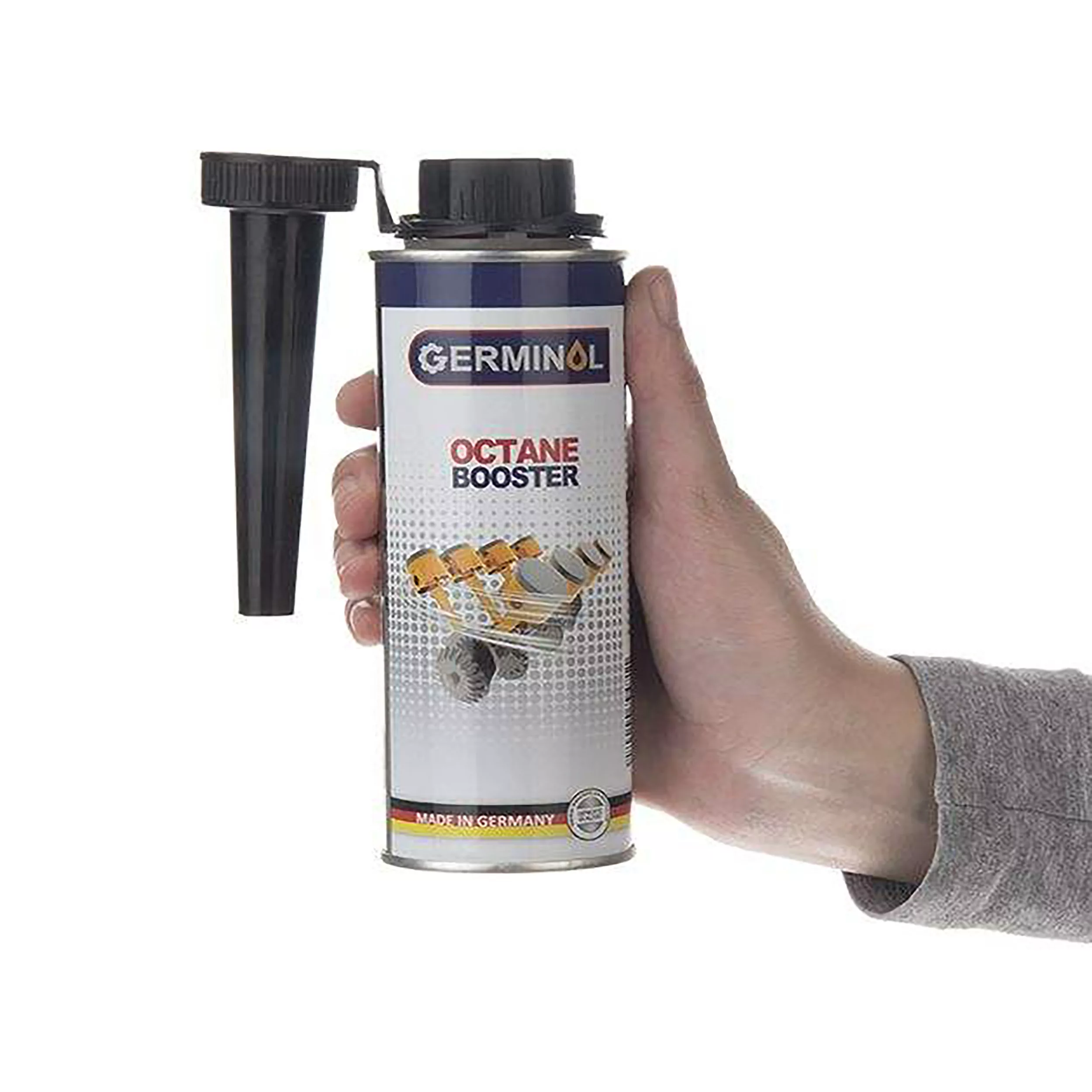 مکمل سوخت خودرو جرمینول کد GM1001-2 حجم 250 میلی لیتر بسته دو عددی