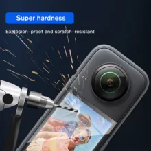 محافظ صفحه نمایش دوربین مدل DCA2129B مناسب دوربین های اینستا 360 X3 مجموعه دو عددی