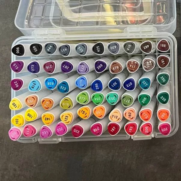 ماژیک راندو بیسیک مدل براش بسته 60 عددی