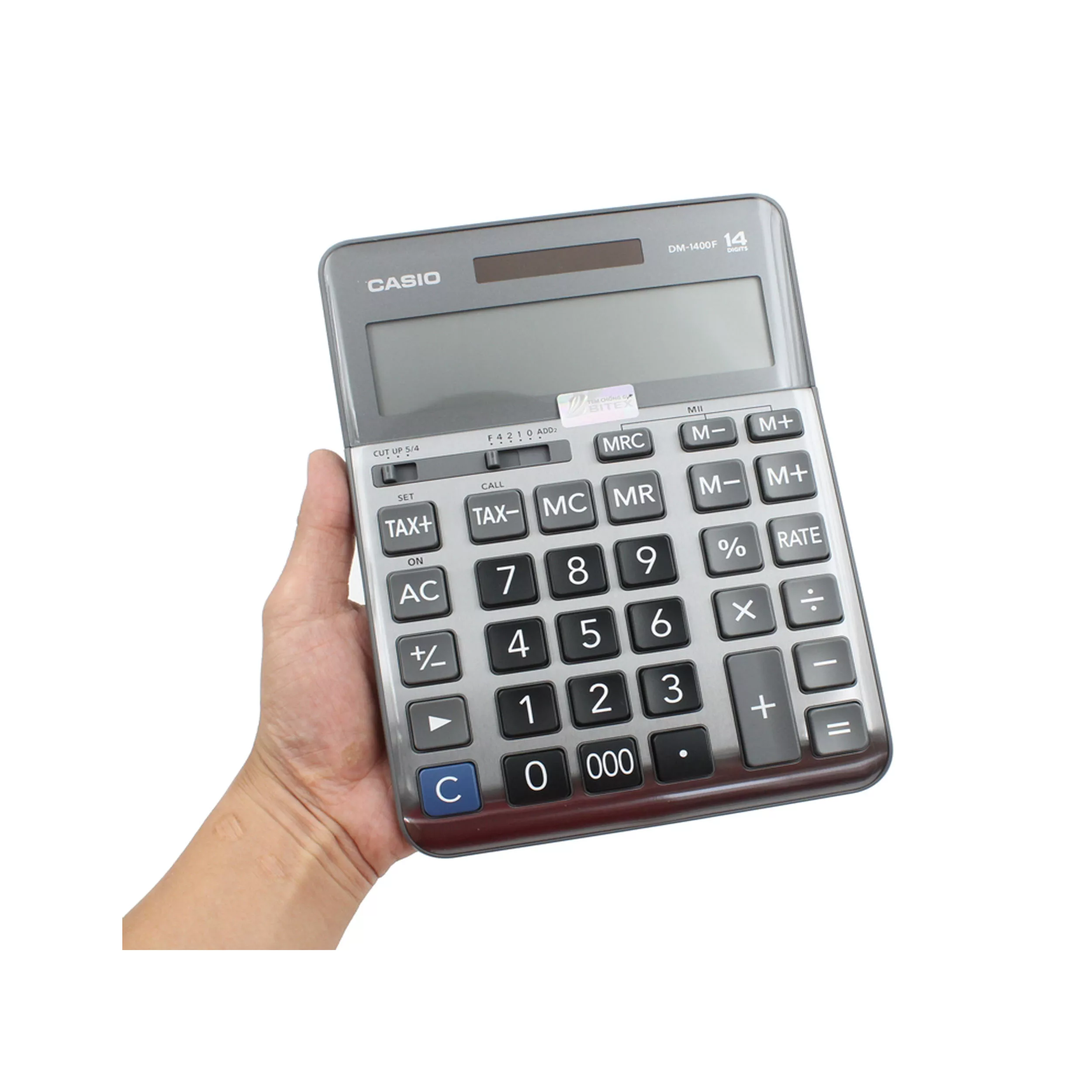 ماشین حساب کاسیو مدل DM-1400F