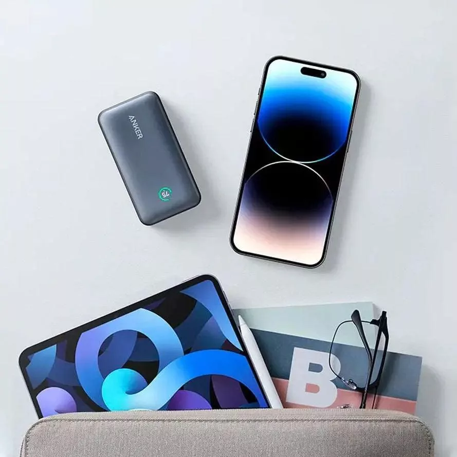 پاوربانک انکر مدل A1256 ظرفیت 10000 میلی آمپر ساعت