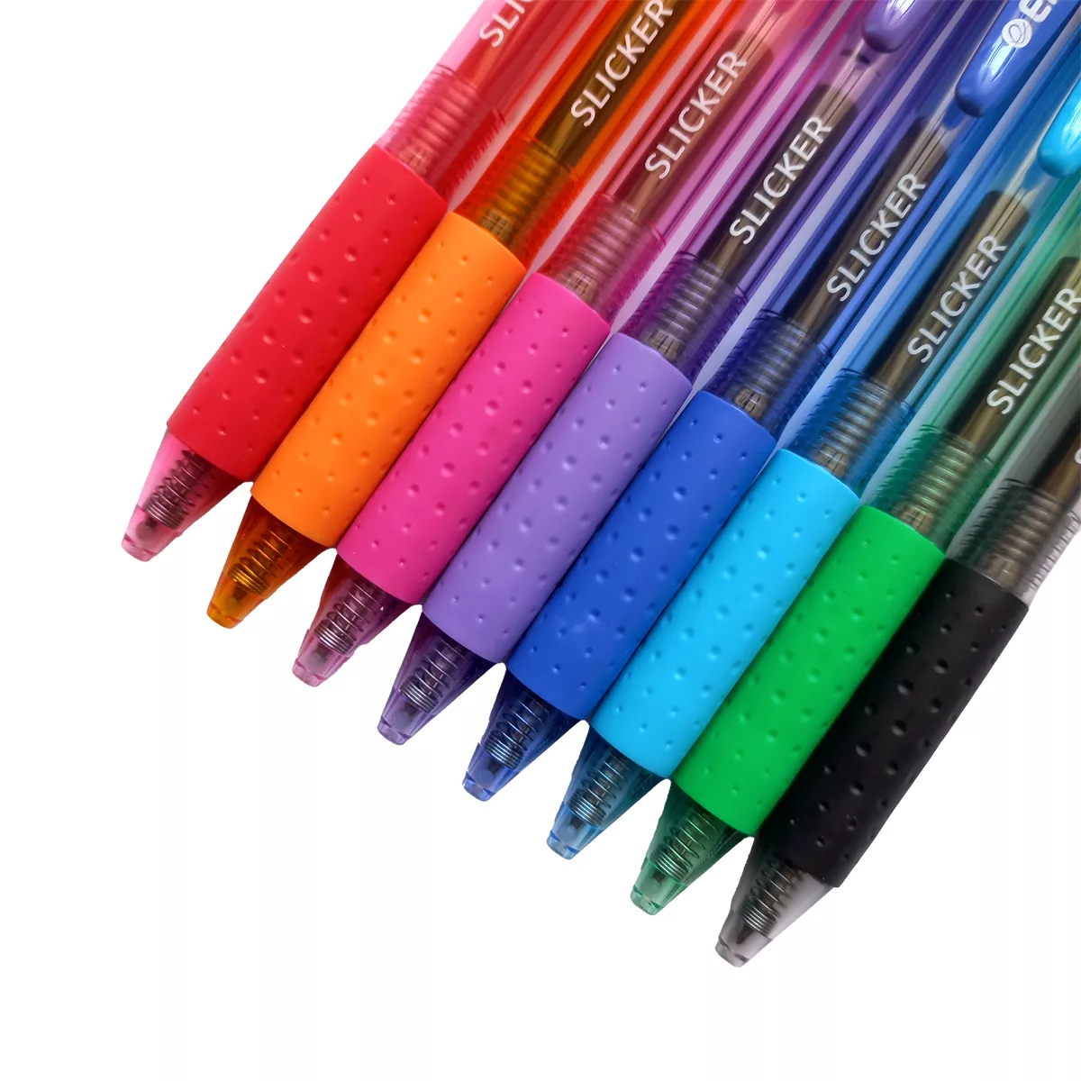 روان نویس الیپون مدل اسلیکر فشاری به همراه استند مجموعه 128 عددی