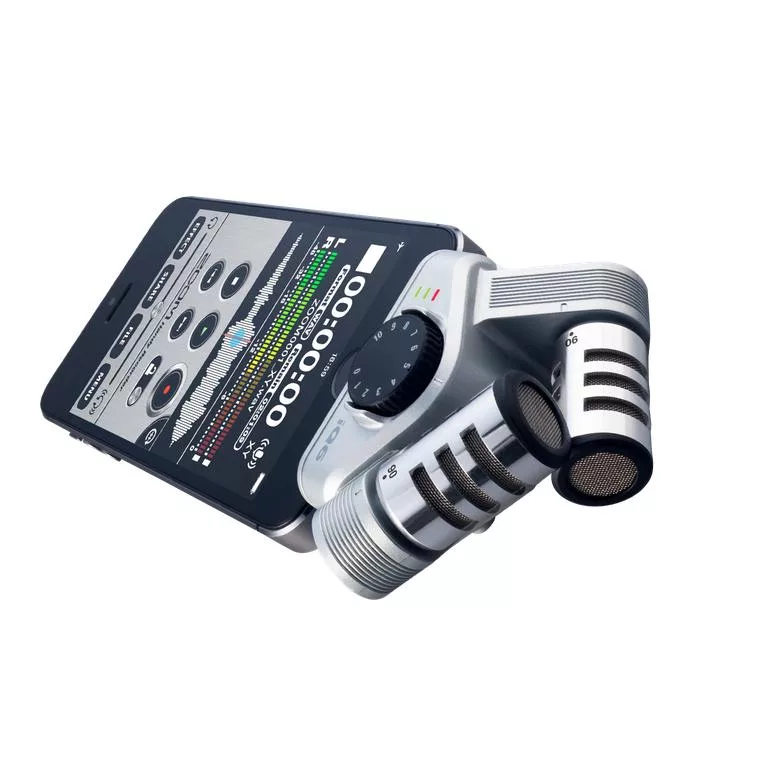 میکروفون حرفه ای زوم مدل IQ6 مناسب برای آیفون