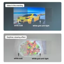 مینی ویدئو پروژکتور مدل  VP115 به همراه پرده نمایش