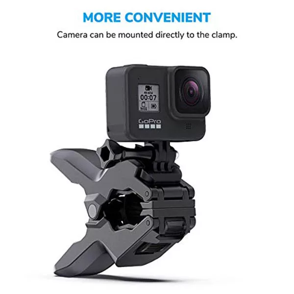 پایه نگهدارنده دوربین مدل Gooseneck Clamp مناسب برای دوربین ورزشی گوپرو