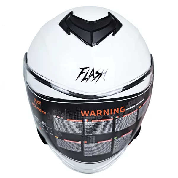 کلاه کاسکت فلش مدل فک متحرک عینکدار کد 852