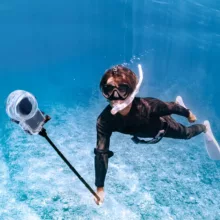 قاب ضد آب اینستا 360 مدل dive case مناسب برای دوربین ورزشی insta360 x3