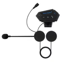 هدست بلوتوثی کلاه کاسکت مدل BT-12