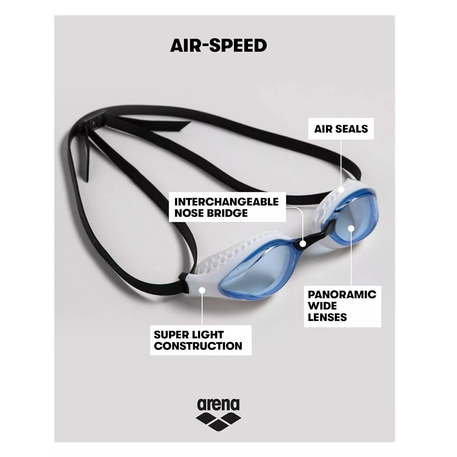 عینک شنا آرنا مدل Air-Speed