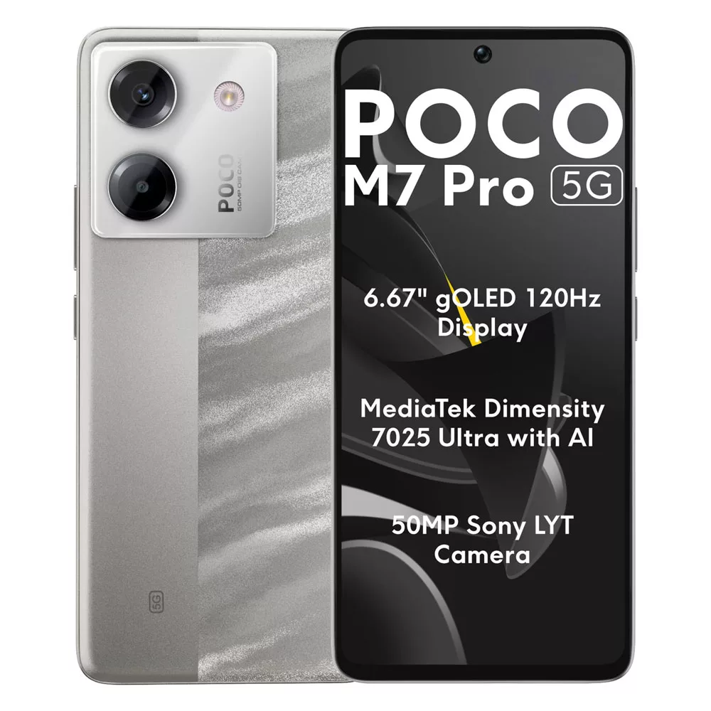 گوشی موبایل شیائومی مدل Poco M7 Pro 5G دو سیم کارت ظرفیت 256 گیگابایت و رم 12 گیگابایت