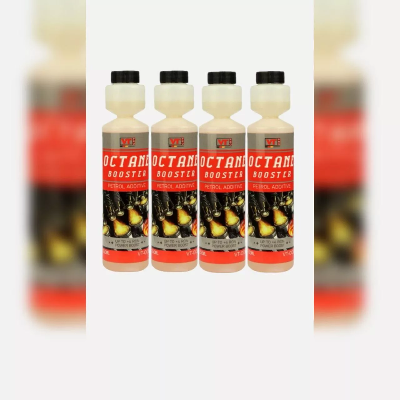 اکتان بوستر و مکمل سوخت وی تی مدل VT-OC65 حجم 250 میلی لیتر بسته 4 عددی