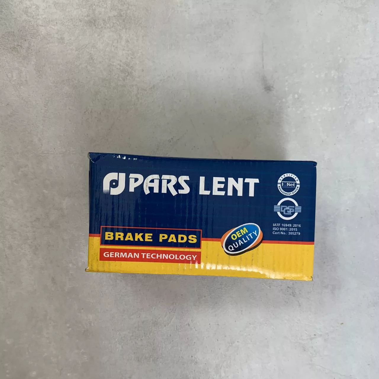 لنت ترمز جلو لنت پارس مدل 80138 مناسب برای جک S5