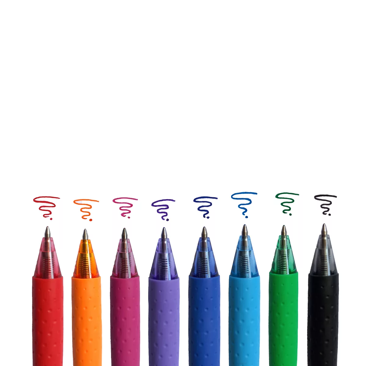 روان نویس الیپون مدل اسلیکر فشاری به همراه استند مجموعه 128 عددی