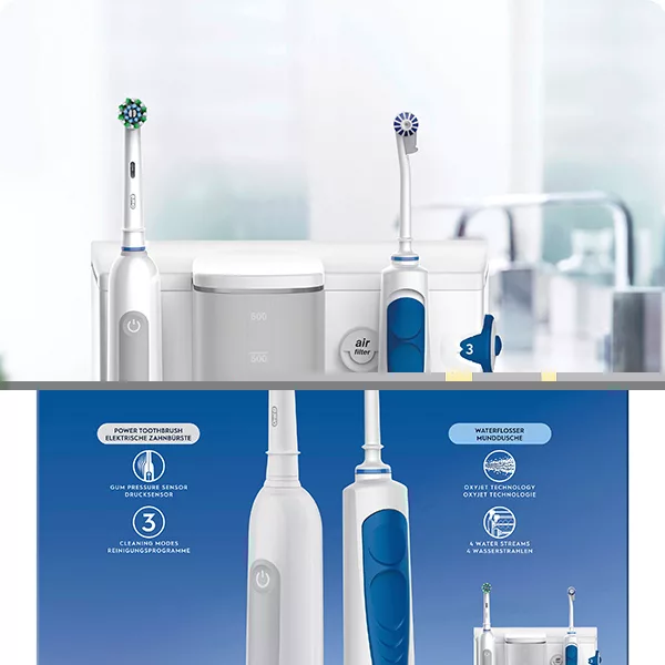 دستگاه شست و شوی دهان و دندان اورال-بی مدل Oxyjet+Pro1