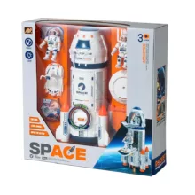 اسباب بازی مدل موشک فضاپیما طرح ماه نورد مجموعه 4 عددی