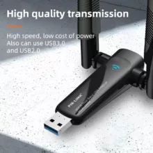 کارت شبکه وایرلس پیکس لینک مدل UAX04 وای فای 6