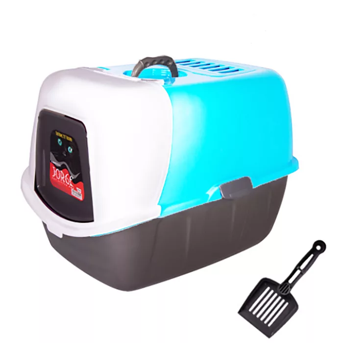 ظرف خاک و بیلچه گربه جورج مدل مسقف