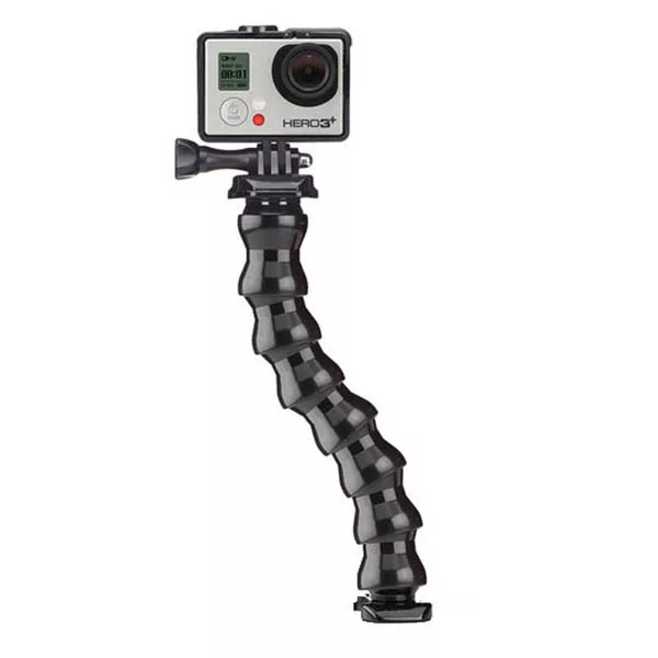 پایه نگهدارنده دوربین مدل Gooseneck مناسب برای دوربین های ورزشی گوپرو