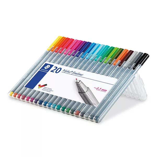 روان نویس استدلر مدل FINELINER بسته 20 عددی