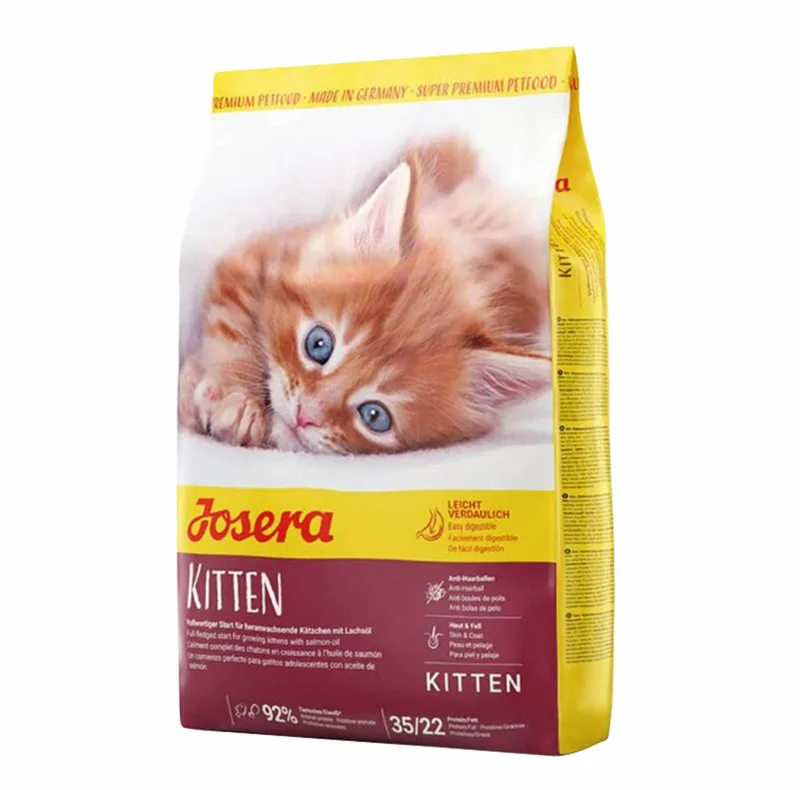 غذای خشک بچه گربه جوسرا مدل Kitten وزن 2 کیلوگرم