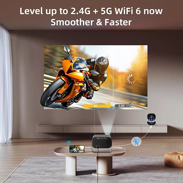 مینی ویدئو پروژکتور جیمویو مدل E18