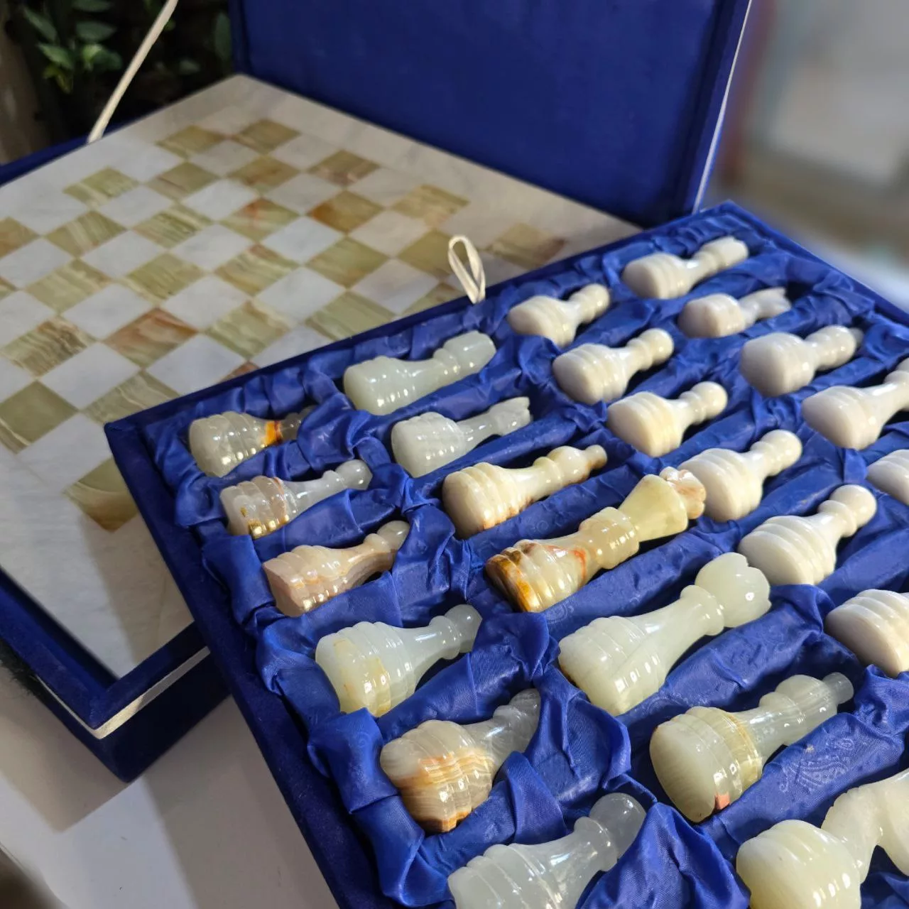 شطرنج مدل سنگی مرمرکد 02