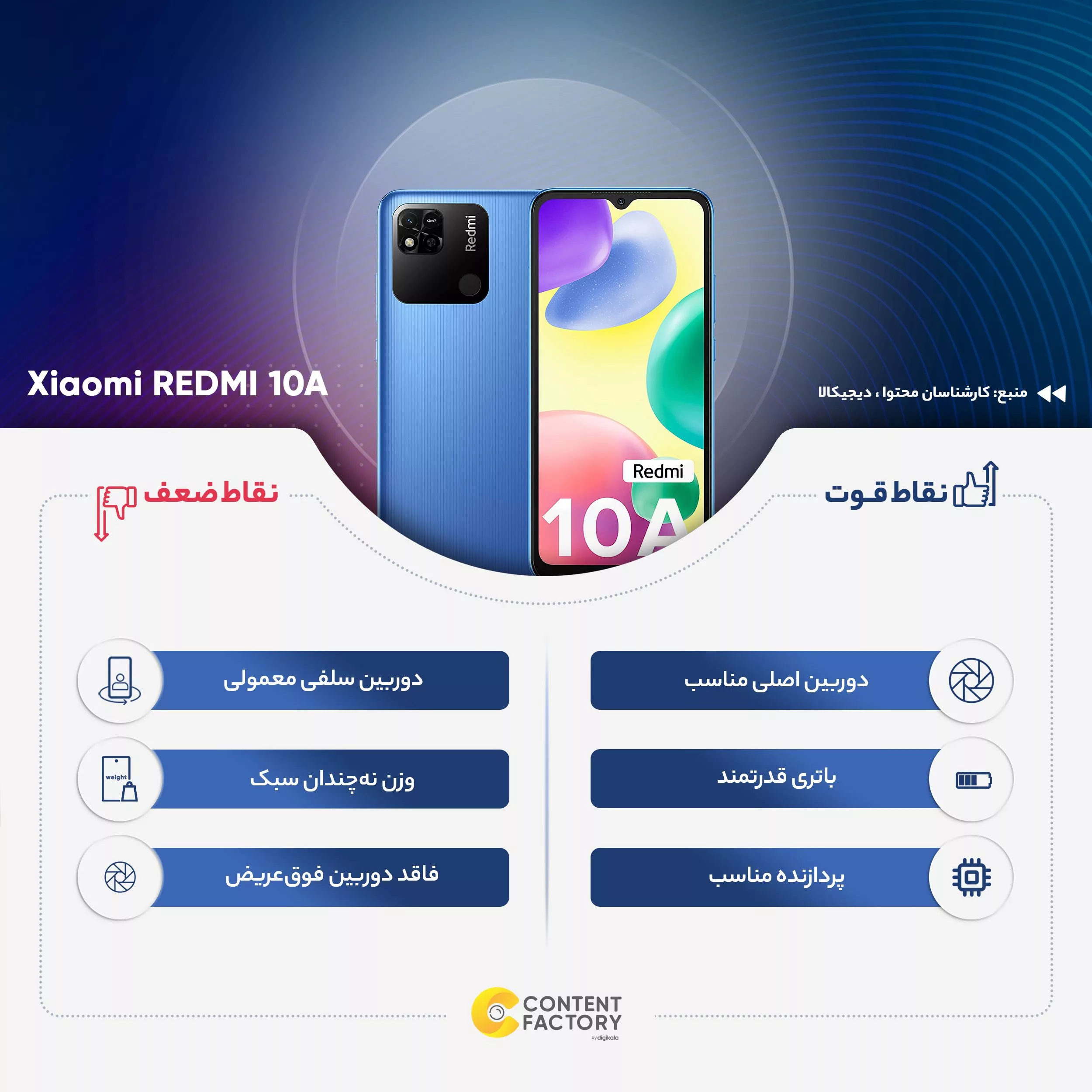 گوشی موبایل شیائومی مدل REDMI 10A 220233L2C دو سیم کارت ظرفیت 64 گیگابایت و رم 4 گیگابایت