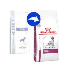 غذای خشک سگ رویال کنین مدل renal کد 001 وزن 2 کیلوگرم