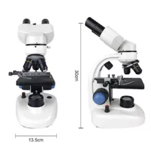 میکروسکوپ مدل دوچشمی 1000x New 2025 به همراه کیف حمل