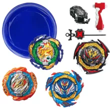 فرفره مدل انفجاری ام کیو طرح دو لانچر همراه با زمین بازی مجموعه 8 عددی کد 1854/1